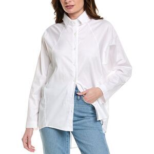 Just Bee Queen Womens Sloane Top, White
